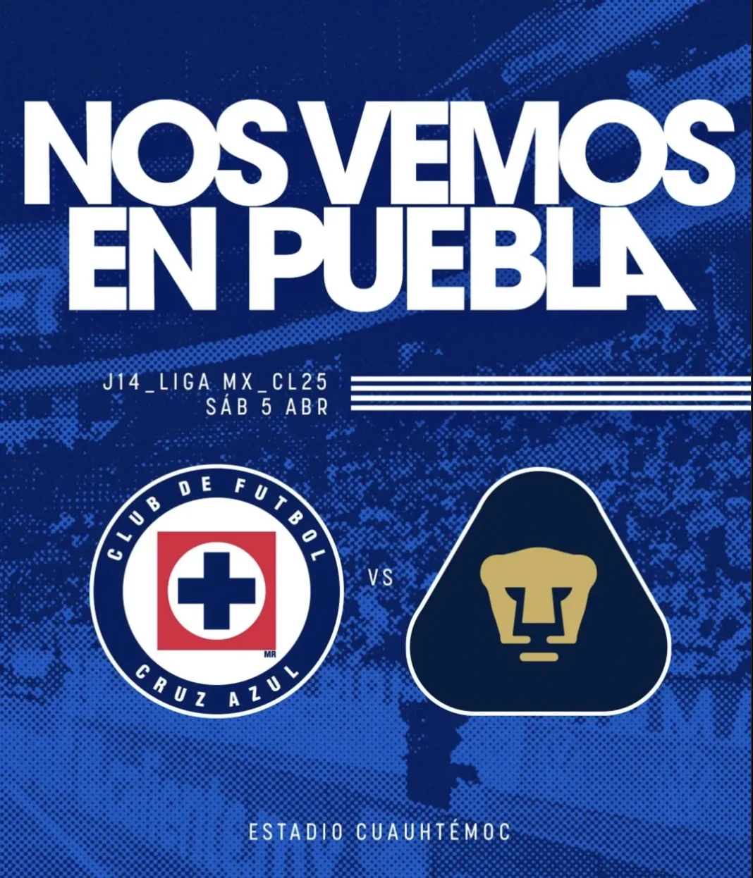 Cruz Azul y Pumas jugarán en sede alterna