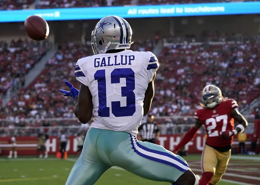 Michael Gallup regresa a la NFL como rival de su ex equipo, los Cowboys