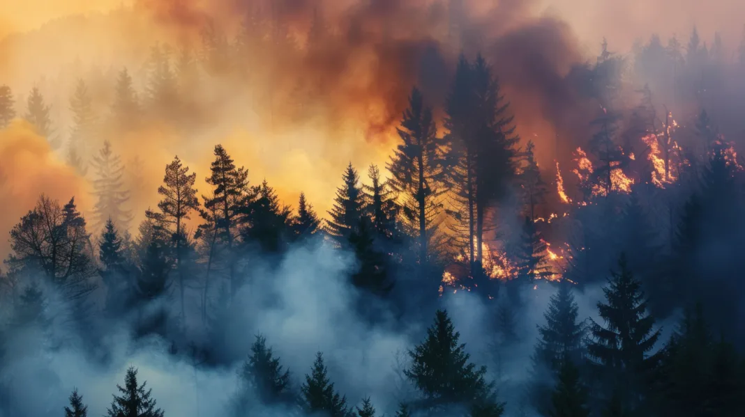 Incendios forestales desatan emergencia en Carolinas