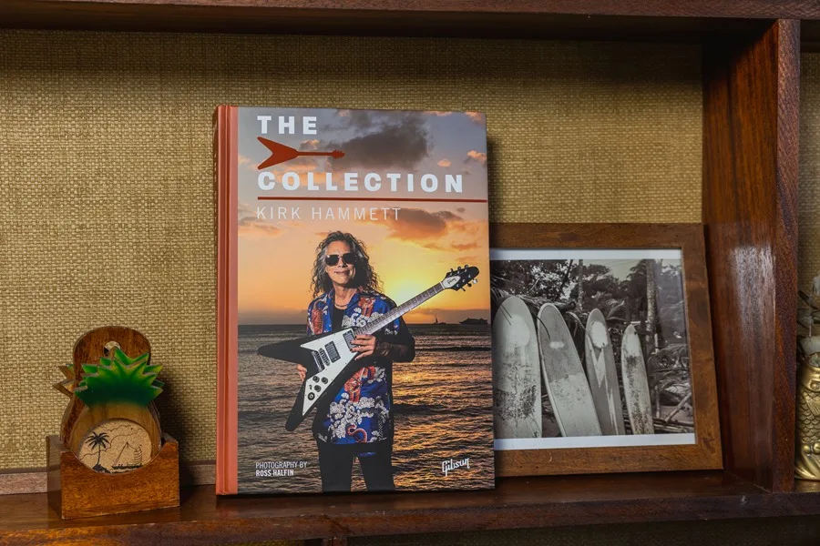 Kirk Hammett publica libro fotográfico sobre sus guitarras​