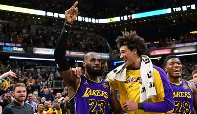 Lakers vence 120-119 a Pacers: tabla NBA actualizada