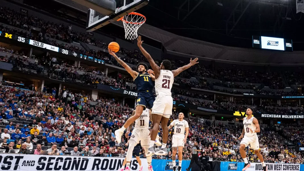 Michigan arrasa 91-79 contra Texas A&M en torneo de la NCAA