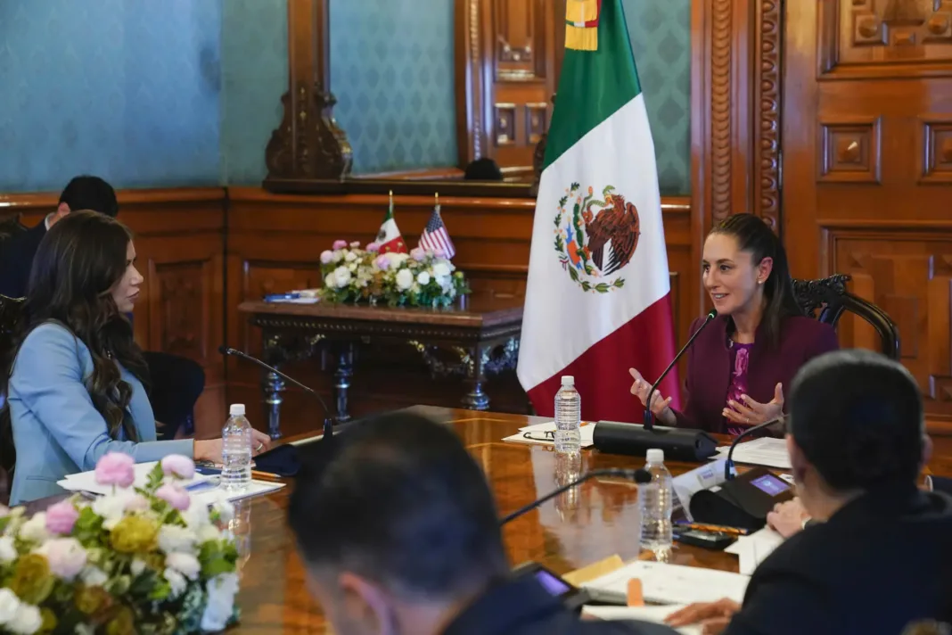 Qué temas trataron Sheinbaum y la secretaria Kristi Noem