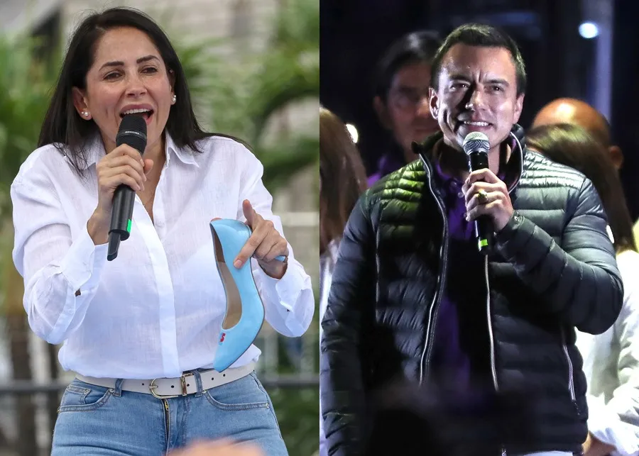 Segunda vuelta electoral en Ecuador Noboa y González debaten