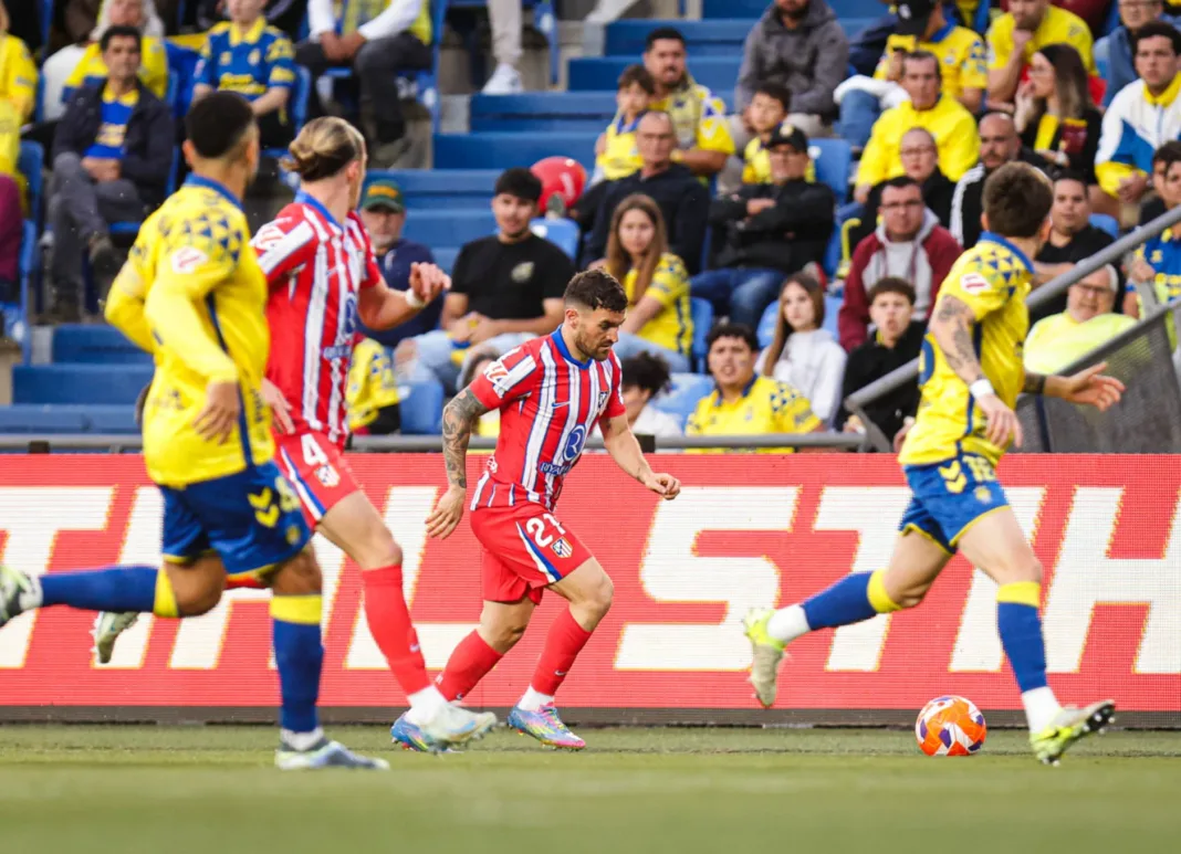 El Atlético de Madrid fue derrotado 1-0 por las Palmas