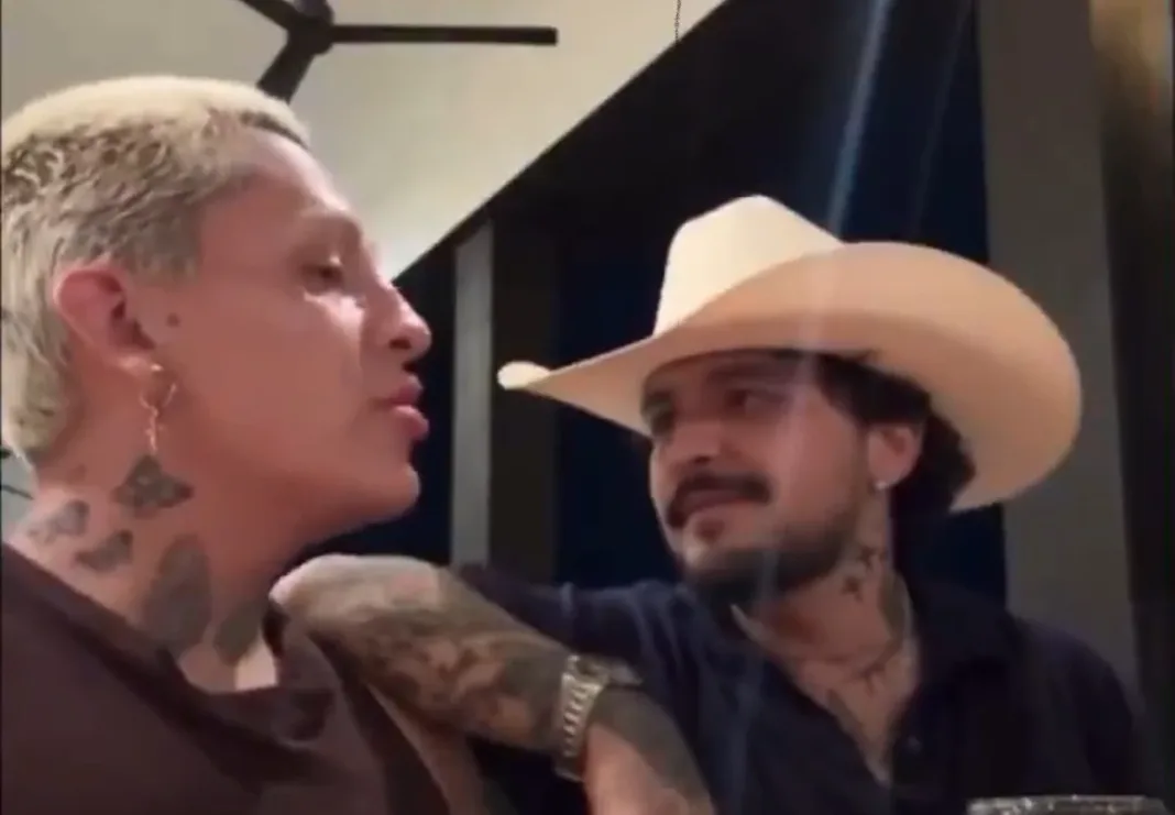 Kunno aclara rumores sobre supuesto beso con Nodal