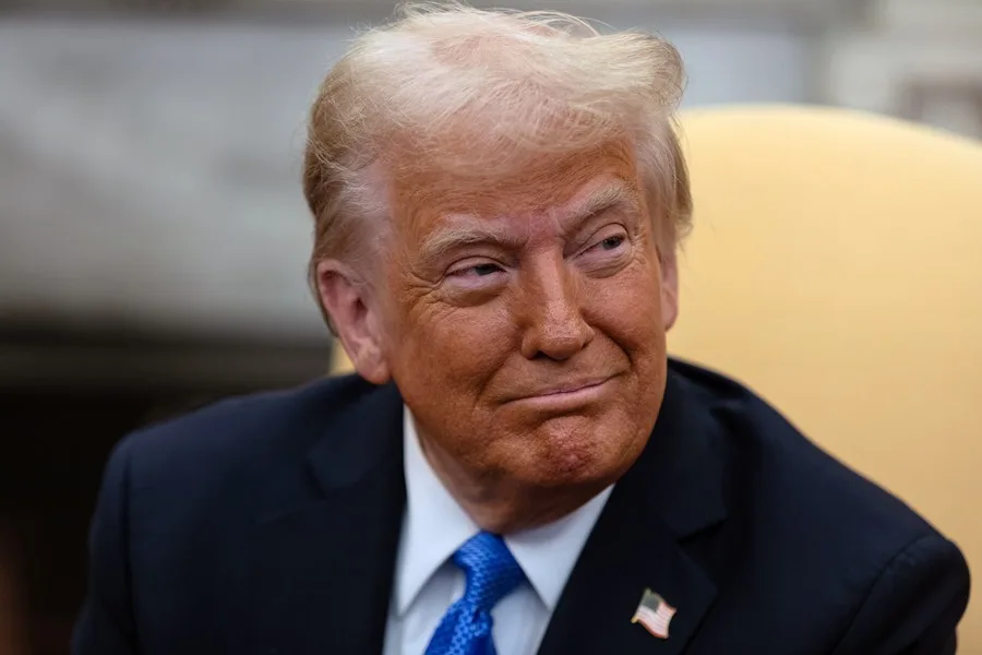 El presidente de Estados Unidos, Donald Trump, en una fotografía de archivo. EFE/Anna Rosa Layden/Pool