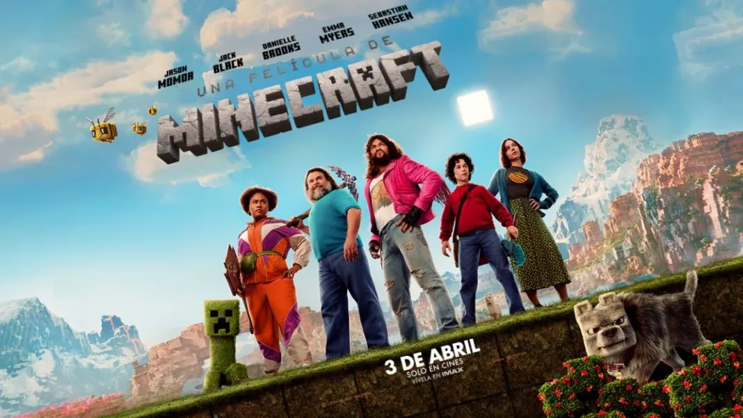 “Una película de Minecraft” rompe récords en taquilla Cuánto logró recaudar