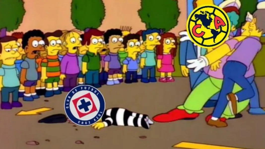 Cruz Azul es eliminado por América del Clausura 2025 Los memes invaden las redes sociales