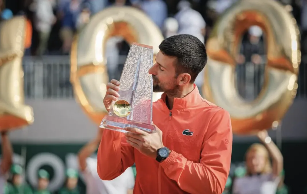 ¡Histórico! Novak Djokovic alcanzó el título número 100 al ser campeón del ATP 250 de Ginebra