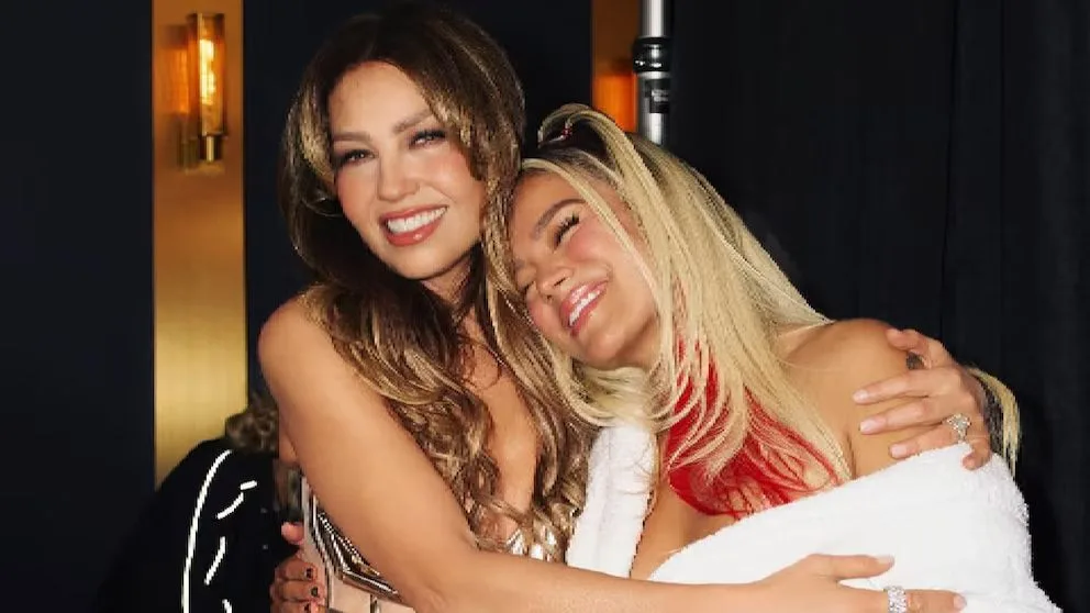 Karol G revela su admiración por Thalía así reaccionó la mexicana