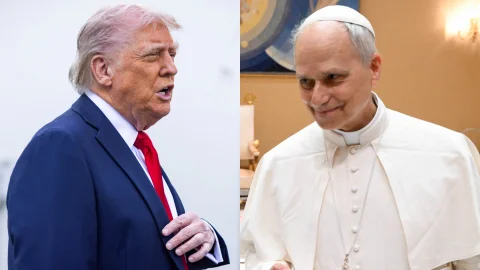 Trump sorprende al recibir al hermano del papa León XIV en la Casa Blanca