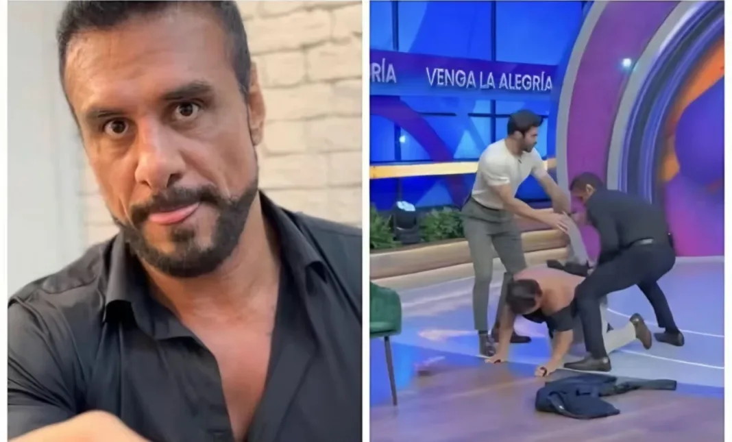 ¿Caos real o montaje? Alberto del Río desata polémica tras pelearse en programa en vivo