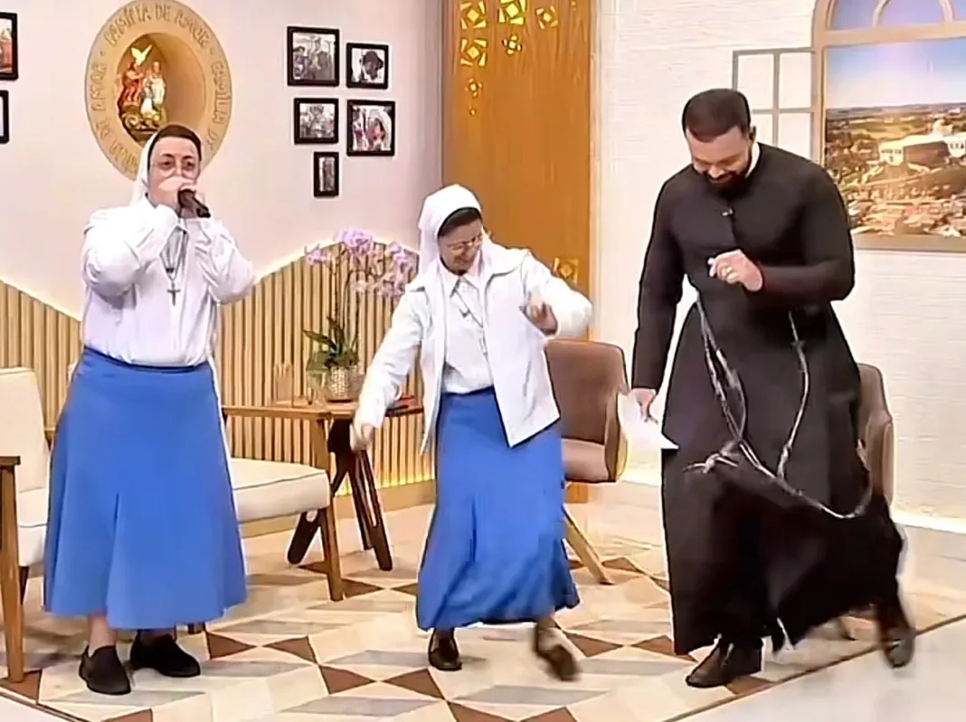 Monja brasileña se vuelve viral al hacer 'beatbox' en programa religioso - sip