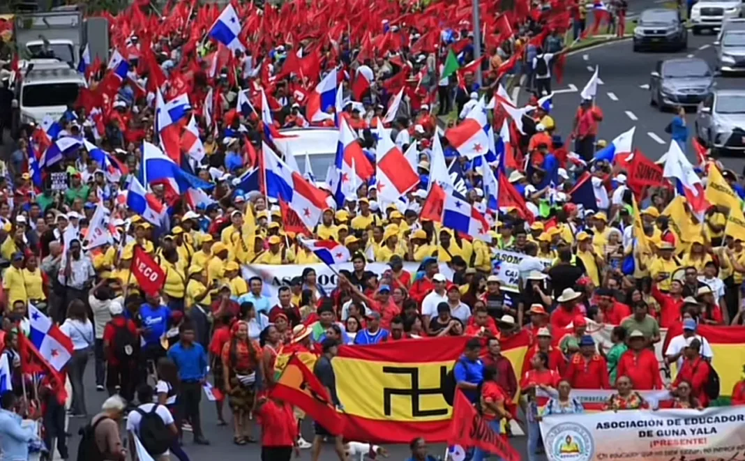 Tensión social: Panamá vive jornada de protestas por represión a sindicatos
