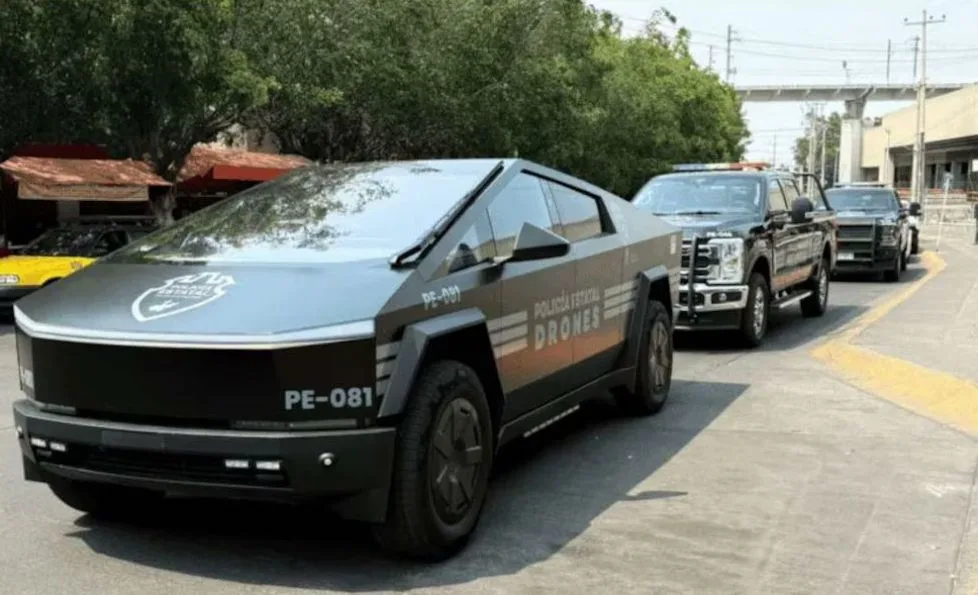 ¿Cybertrucks como patrullas? Embajada de EE.UU. respalda su uso en Jalisco