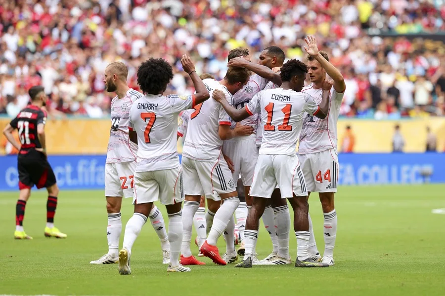 Bayern todopoderoso vence a Flamengo y avanza a los cuartos