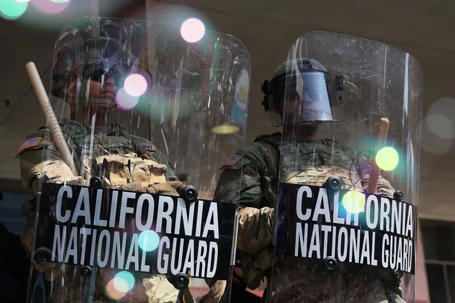 La batalla por el uso de Guardia Nacional en LA