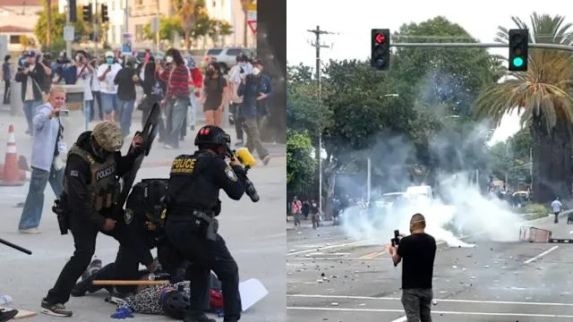 Manifestantes en Los Ángeles evaden a ICE