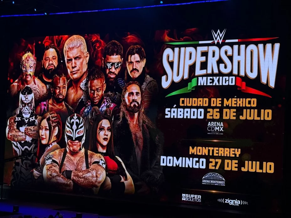 WWE anuncia gira por México