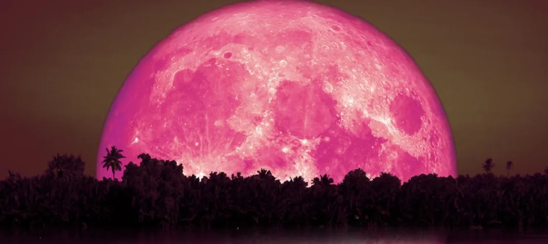 así se verá la Luna de Fresa en tu ciudad