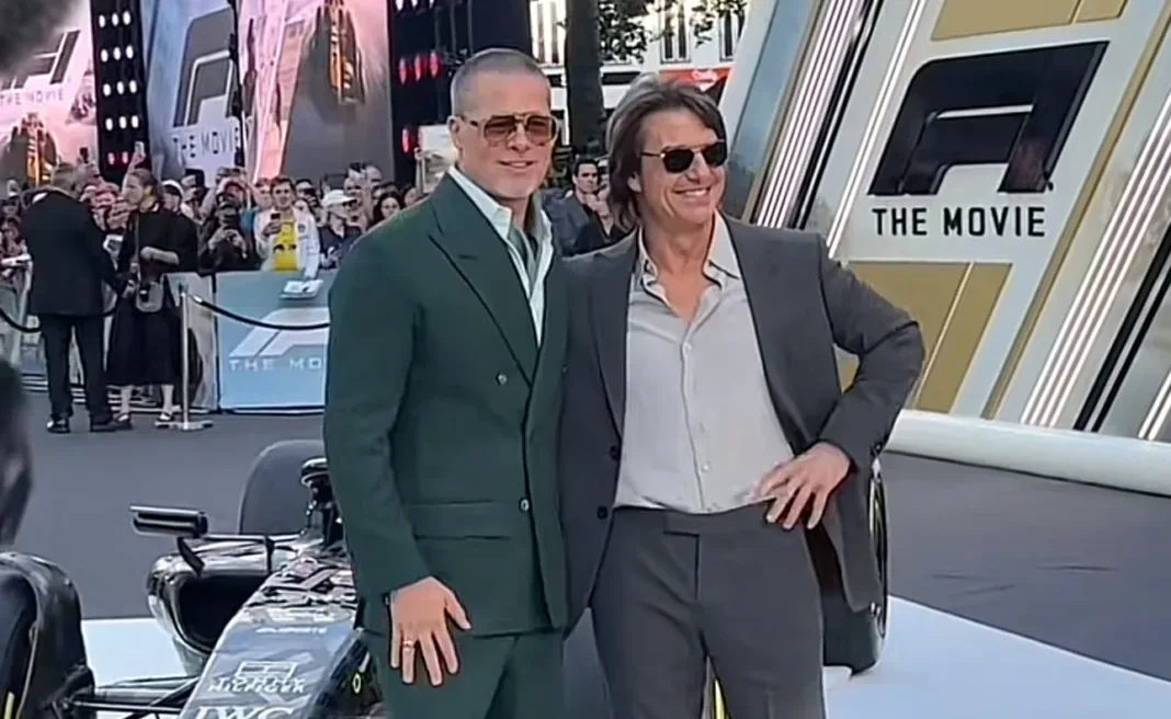 Tensión en alfombra roja: ¿Brad Pitt evitó el abrazo de Tom Cruise?