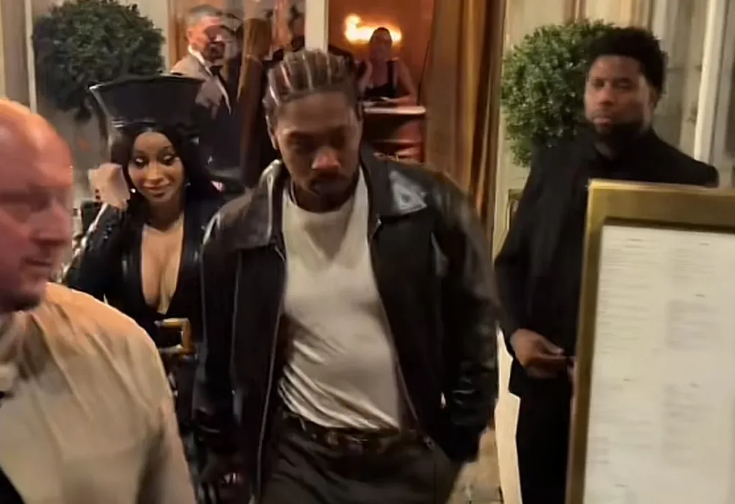 Cardi B y Stefon Diggs sorprenden con paseo en París