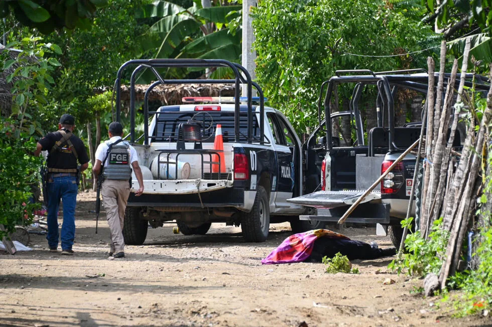 crimen organizado asesina a cinco policías