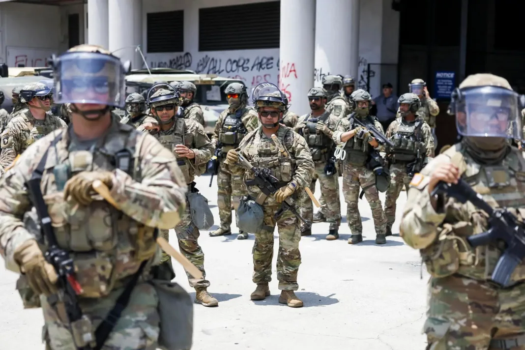 Despliegue militar en protestas de Los Ángeles costó más de $130 millones