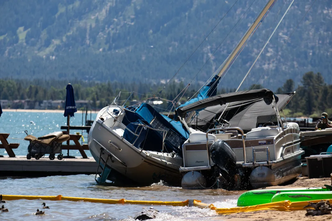 Lago Tahoe: sigue la búsqueda por desaparecido tras naufragio