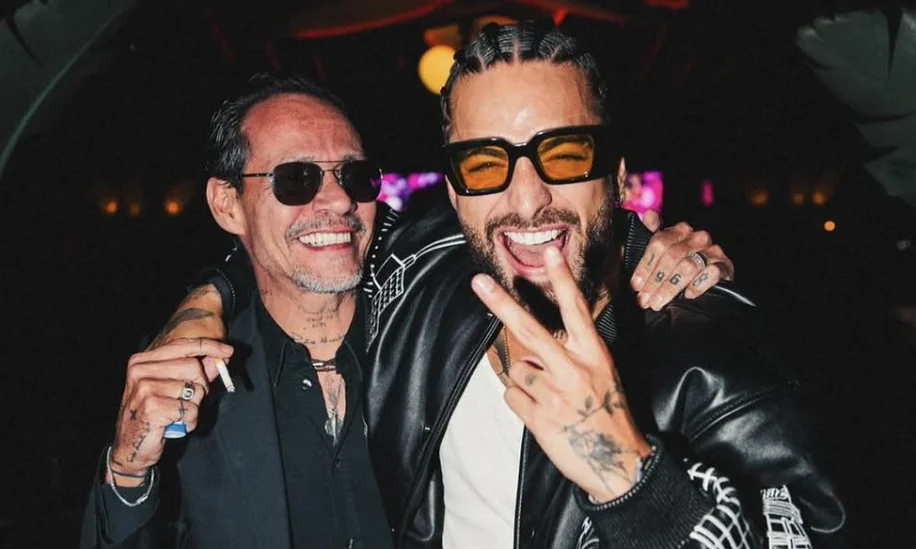 ¿Guerra entre famosos? Se rumorea una pelea entre Marc Anthony y Maluma