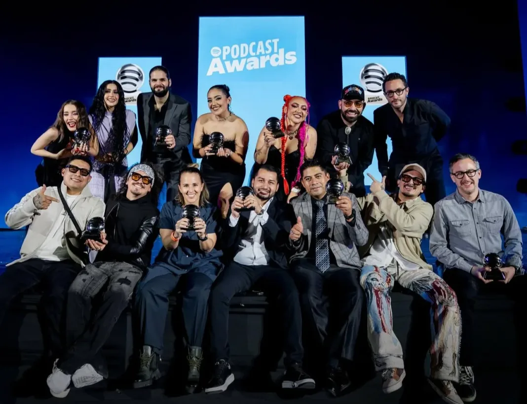 Conoce a los ganadores de los Spotify Podcast Awards 2025