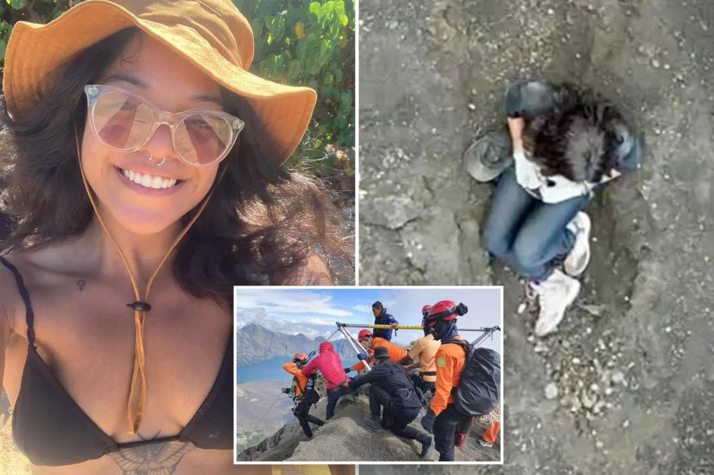 Tragedia en Indonesia: brasileña muere al caer de volcán