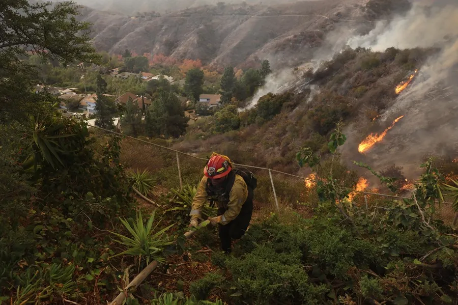 California: Menor provoca incendio forestal con fuegos artificiales