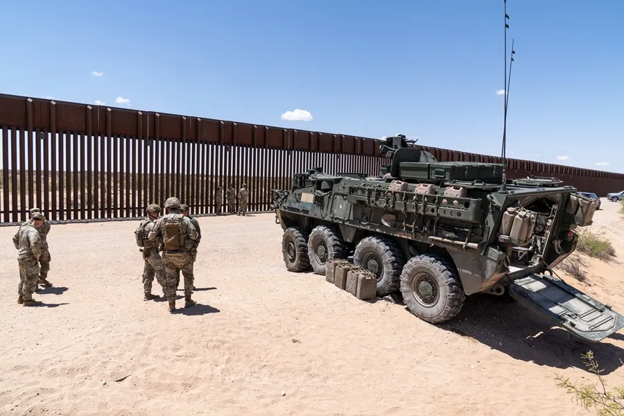 EE.UU. militarice un tercio de la frontera