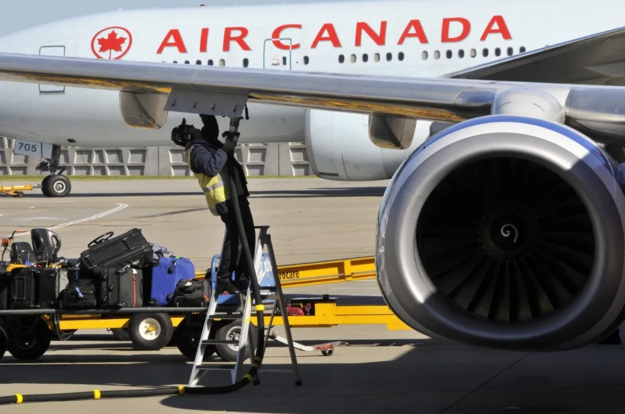 Esto obligó a cerrar aeropuertos en Canadá