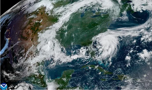 Tormenta Chantal en Carolina del Sur