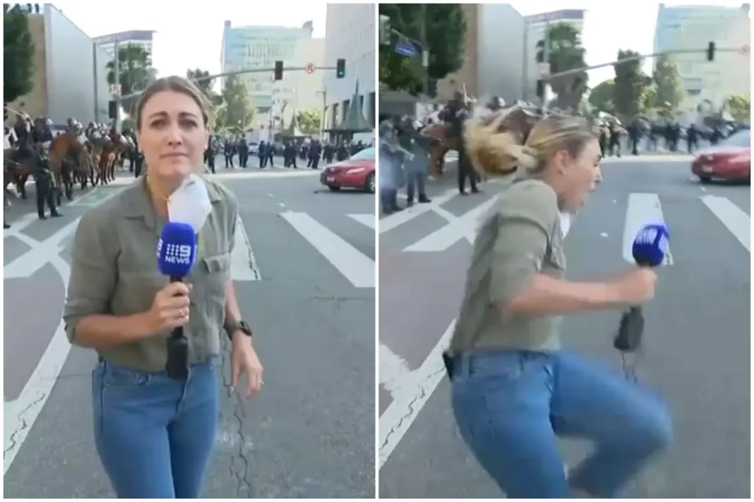 Juez prohíbe a la policía de Los Ángeles disparar a periodistas