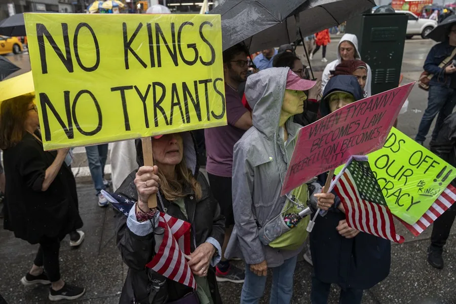Así se vivió 'Free America', las protestas del 4 de julio contra Trump