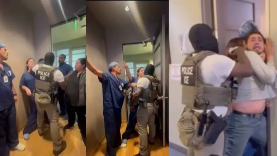 ICE lo buscaba: se salvó refugiándose en un hospital